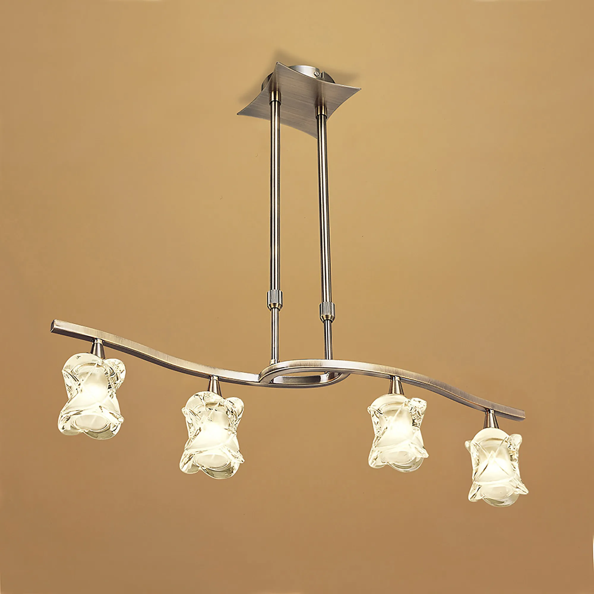 Rosa Antique Brass Ceiling Lights Mantra Linear Fittings Rosa Antique Brass Ceiling Lights Mantra Linear Fittings